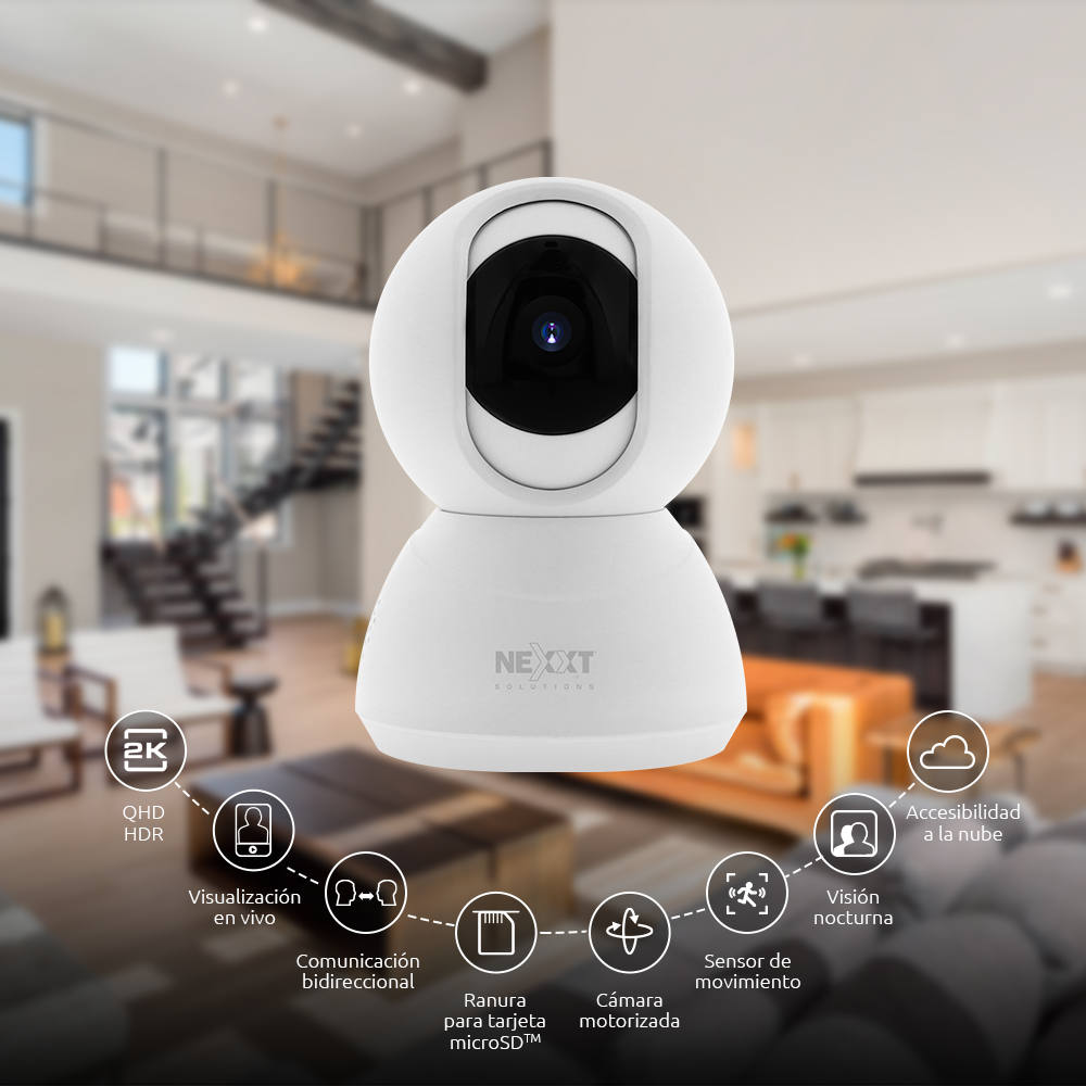 Nexxt Camara 2k 360° AHIMPFI4U2