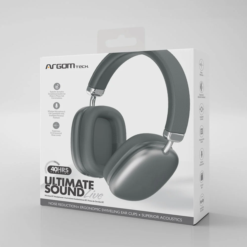 Argom auriculares Ultimate Sound Live ARG-HS-2553