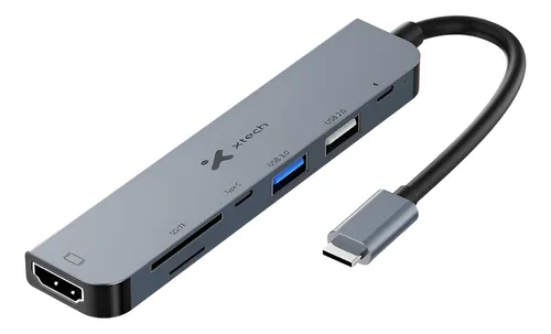 Multi adaptador Xtech XTC-571 USB-C