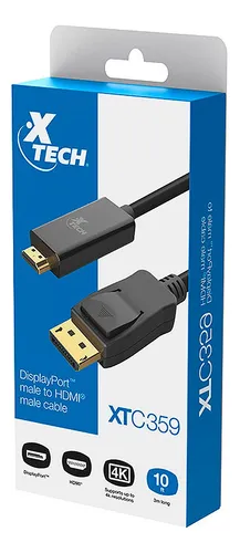 Cable DisplayPort™ macho a HDMI® macho - XTC-359