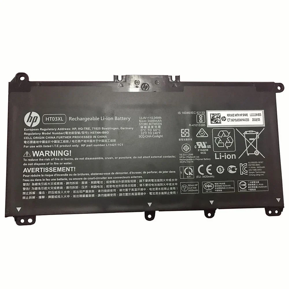 HP HT03XL Bateria Original 