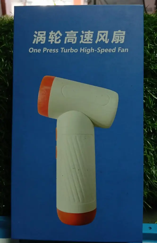 Ventilador One Press, Turbo High-Speed Fan