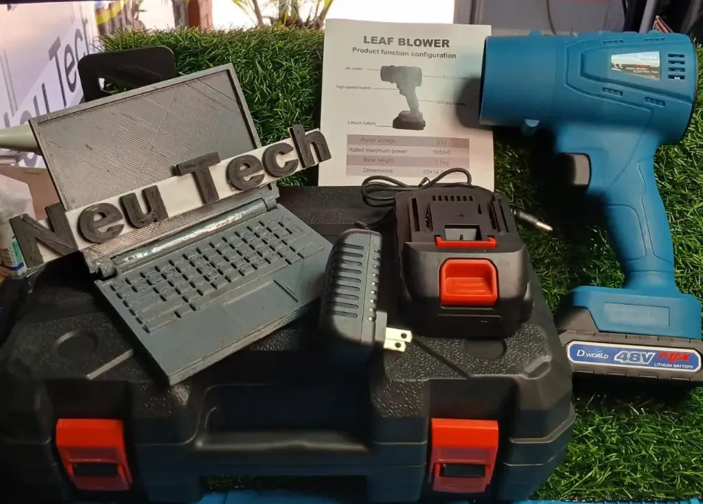 Soplador Inalàmbrico, Recargable (2 baterias)