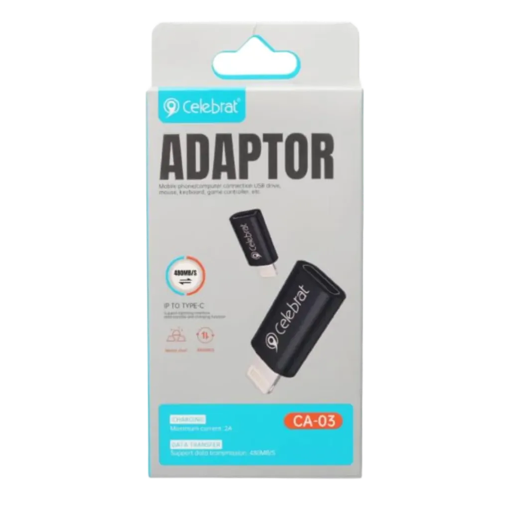 Celebrat, Adaptador IP (Lightning) A TIPO-C