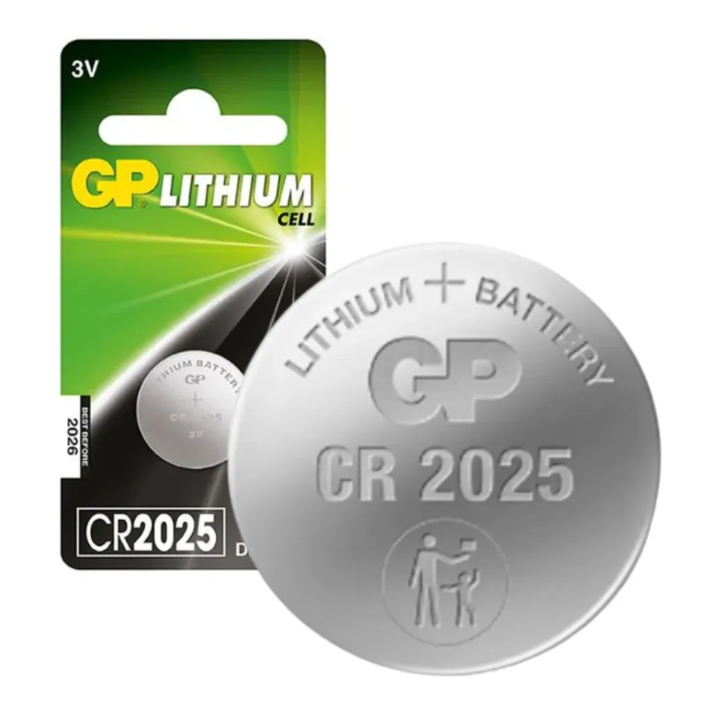 GP CR2025, Bateria 3V Litio
