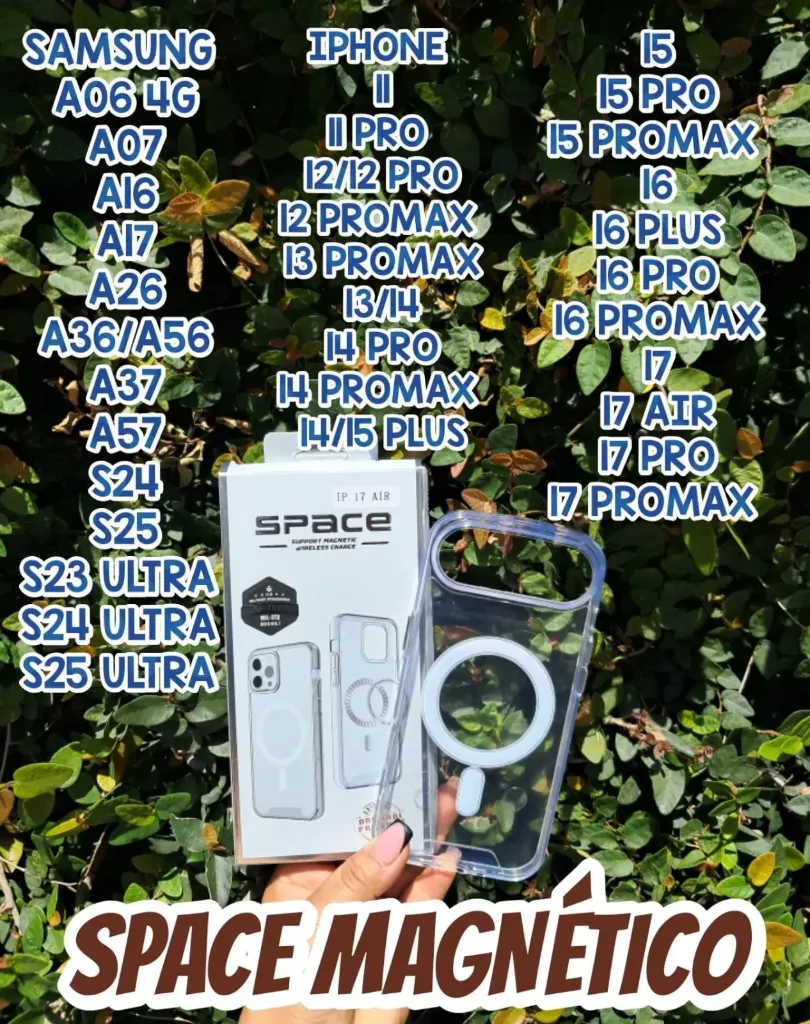 SPACE MAGNÈTICO, Fundas para Celular.