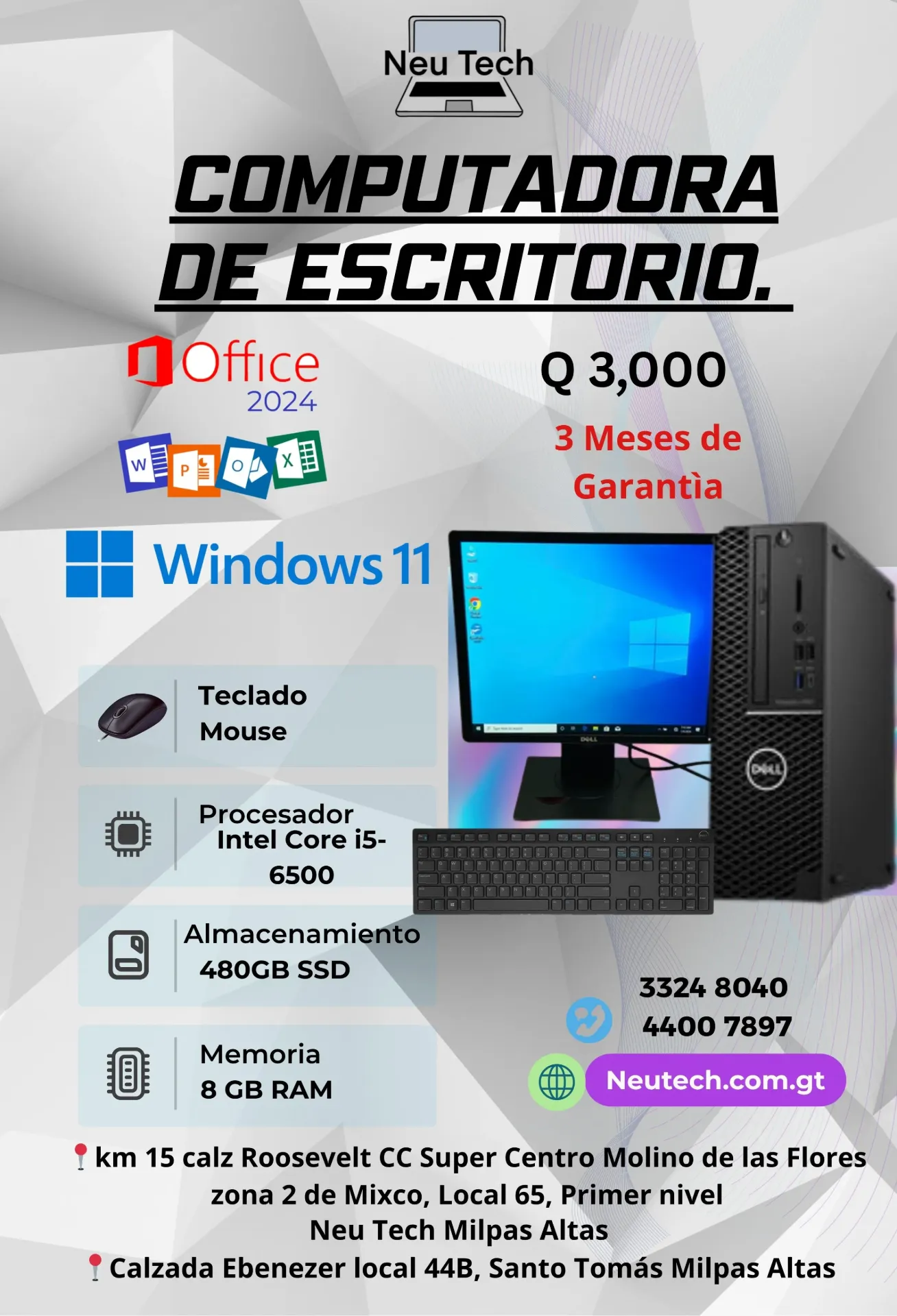 Computadora de Escritorio