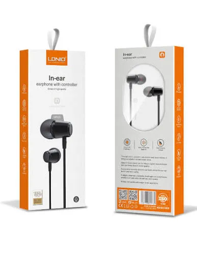 HP03 LDNIO, Audifono con control de Volumen y Micrófono. 3.5mm