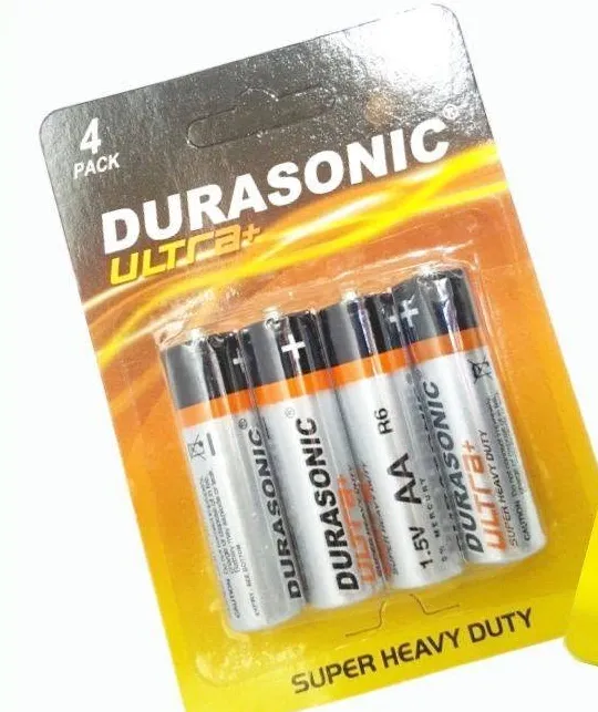 Durasonic Ultra 4 AA Batería