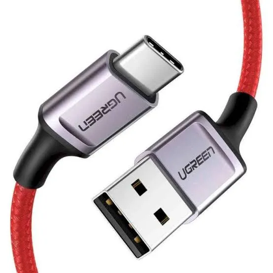 UGREEN, Cable de Carga Rápida. USB-A a USB-C. 1M