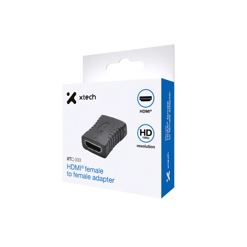 Xtech XTC-333 adaptador HDMI hembra a hembra