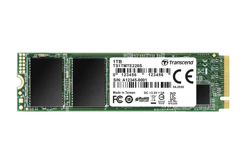 SSD NVMe PCle Gen3 X4