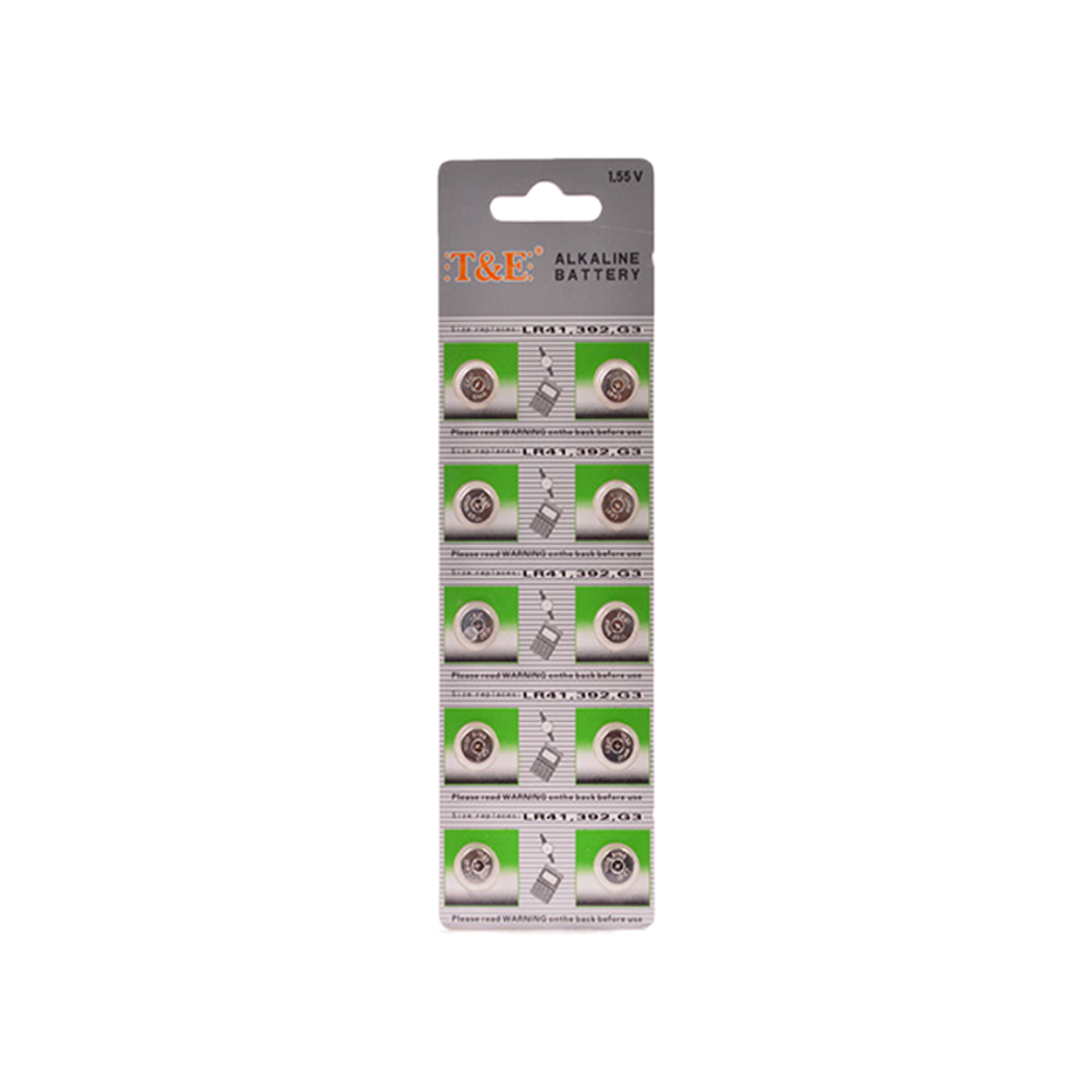 T&E Bateria G13 LR44 357 Unidad