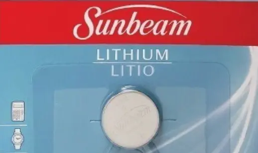 Sunbeam Bateria 2032 unidad