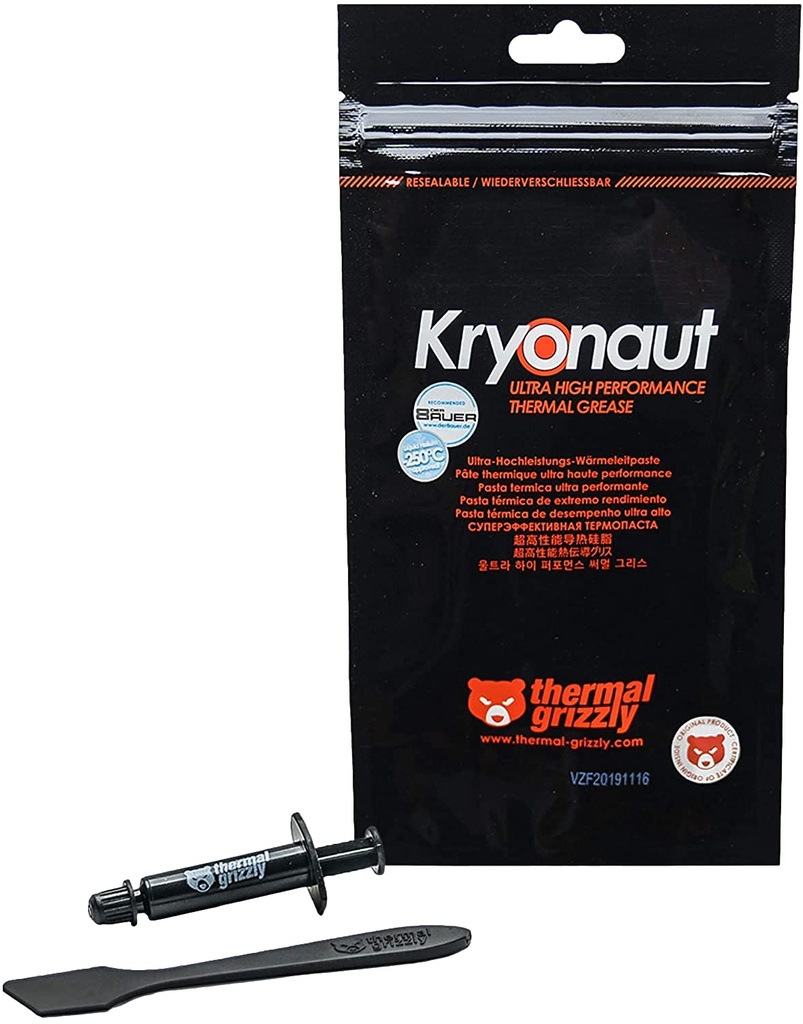 Grizzly Kryonaut Extreme Pasta Térmica liquido, 1g