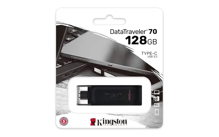 Kingston USB-C 128 GB DT70/128GB