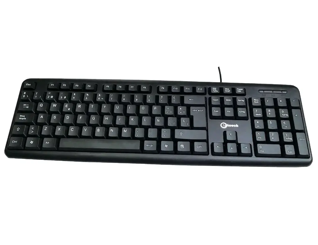E-touch teclado en español USB KB-300