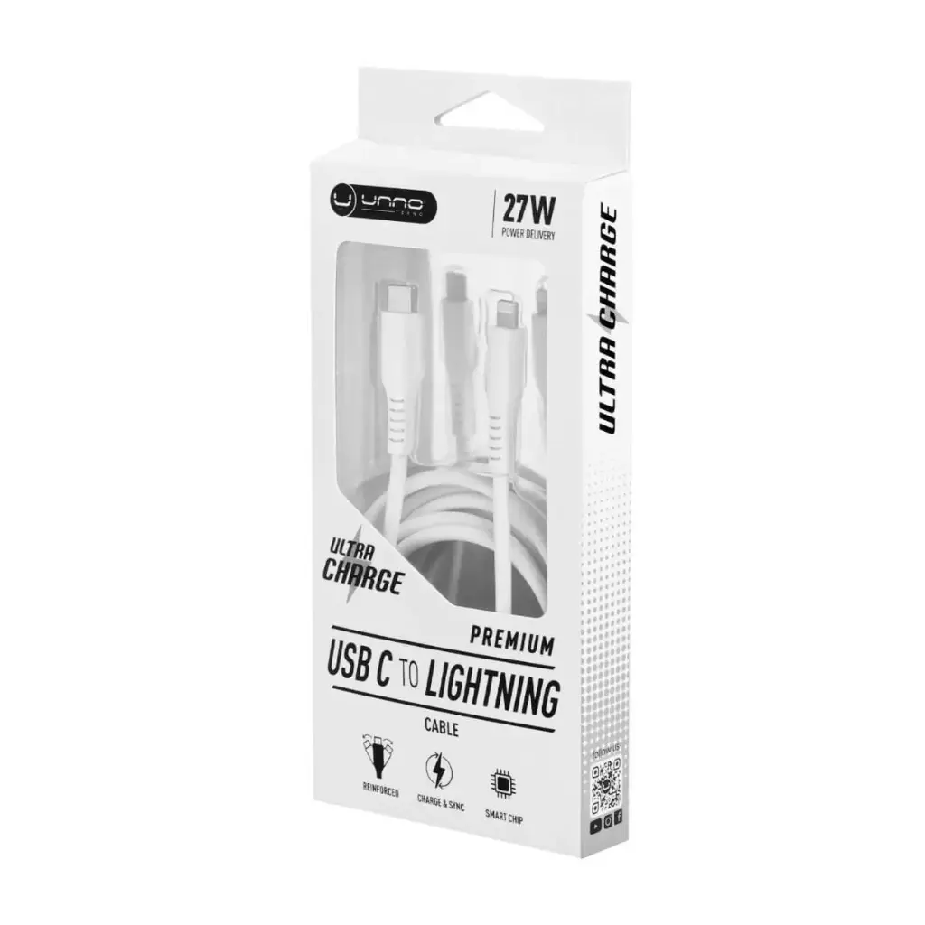 unno cable de carga rapida iphone 