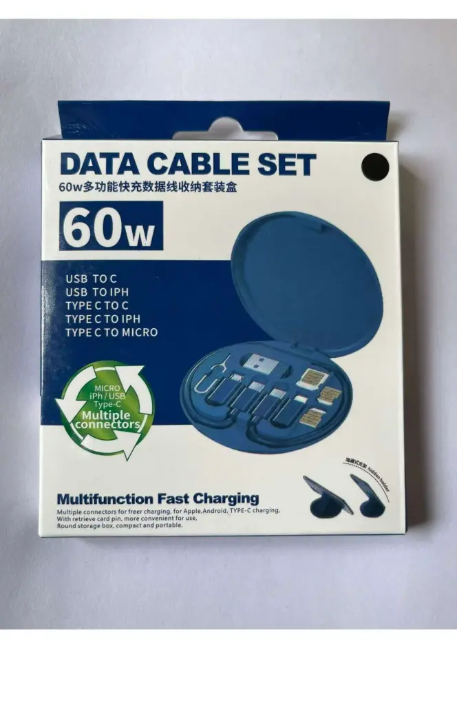Data Cable Set 60W multifuncional