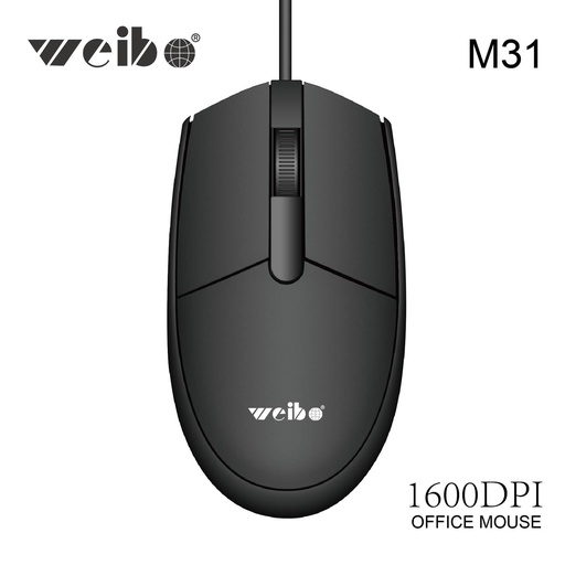 Weibo mouse M31 con alambre