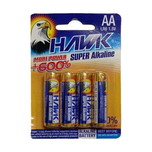 Hawk baterria AA 4 pack