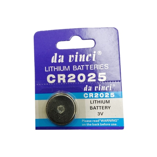 Da Vinci Bateria CR2025