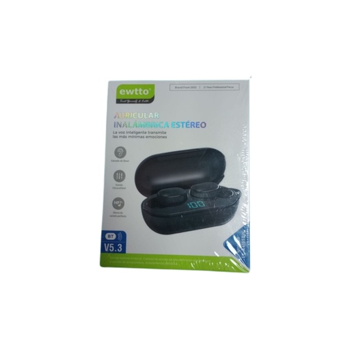 Ewtto Auricular Estereo Inalambrico ET-A4185BW
