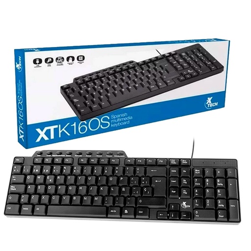 XTECH teclado multimedia  XTK160S