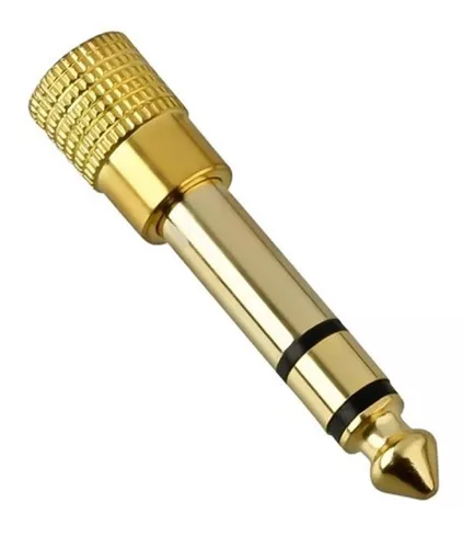 Adaptador Plug de 6.5mm a 3.5 mm 