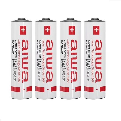 aiwa AAA 4 pack Batería alcalina