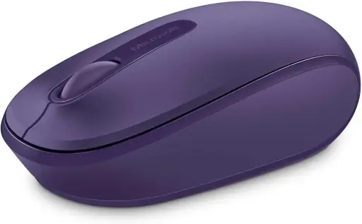 Microsoft Mouse 1850 morado inalambrico