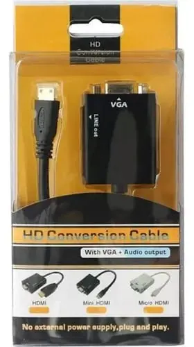 Adaptador HDMI a VGA 
