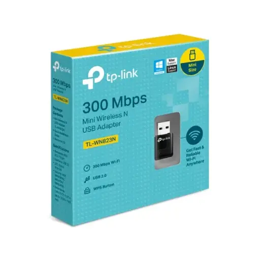 TP-Link Nano adaptador USB Wireless N-300mbps