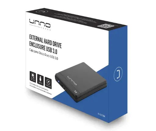 Unno Tekno caja para disco duro 