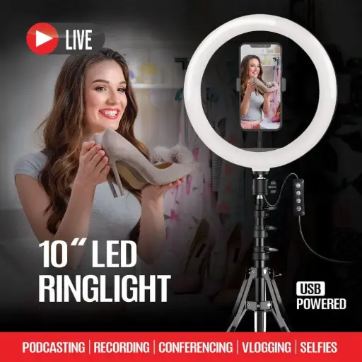 Argom anillo de luz led de10"