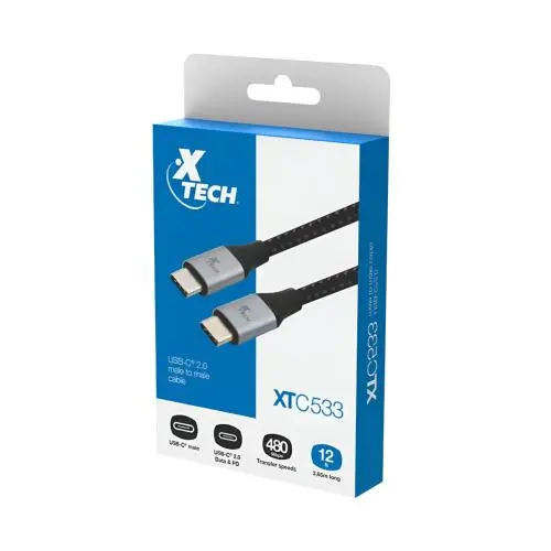 Xtech Cable USB-C 2.0 C533