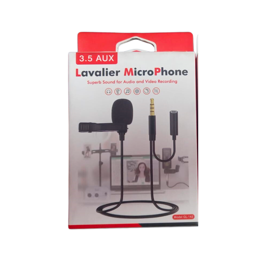 Lavalier MicroPhone model BY-05 3.5 aux